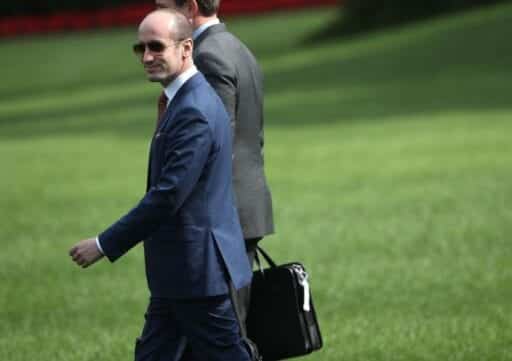 Stephen Miller&apos;s D.C. home a target of immigration policy protest
