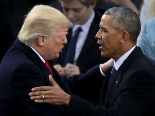 After Mueller’s Russian indictments, Trump returns to a familiar line: blame Obama