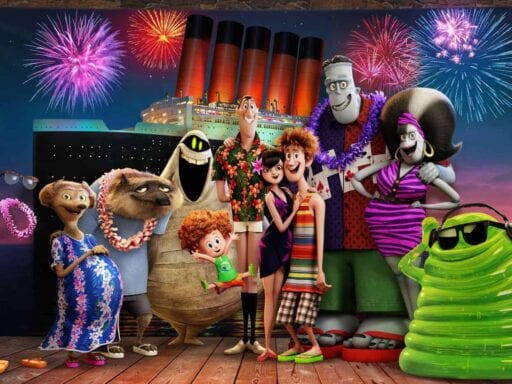 Hotel Transylvania’s blockbuster success, explained in one giant dog and one tiny hat