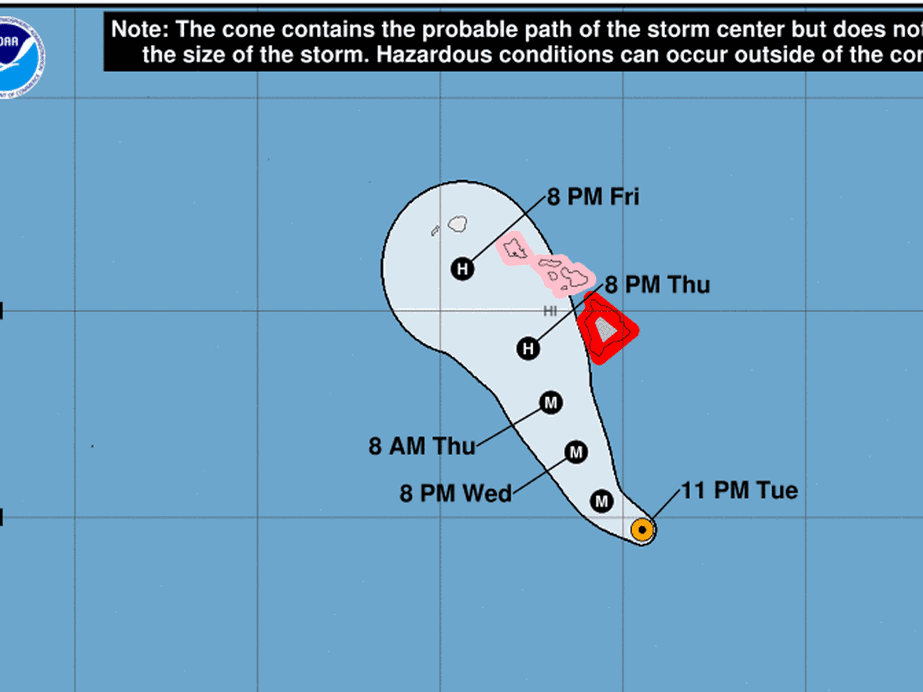 Hawaii is facing a rare threat: a Category 5 hurricane