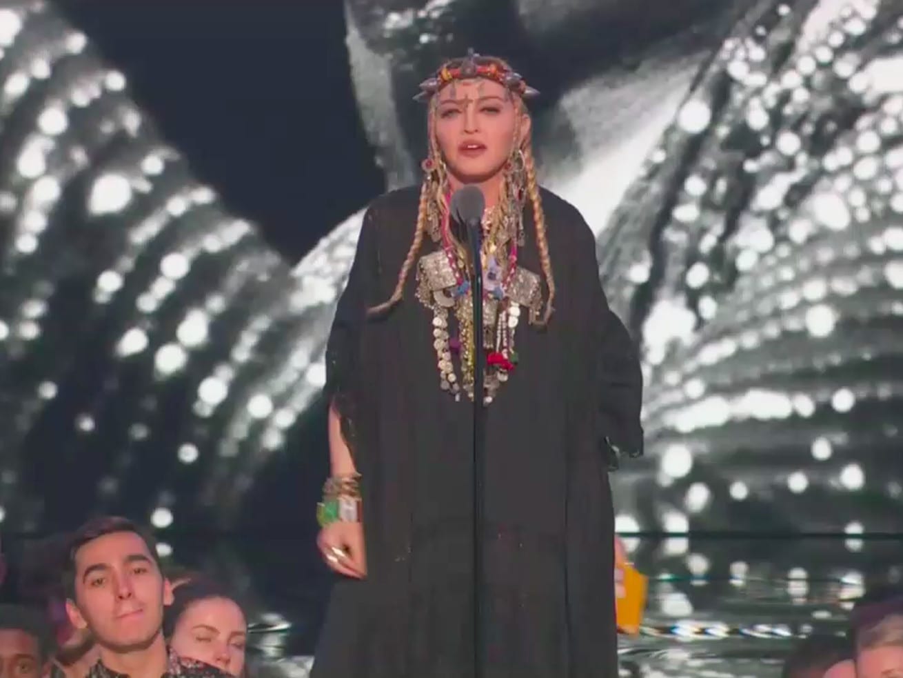 Madonna’s VMAs “tribute” to Aretha Franklin was all about Madonna