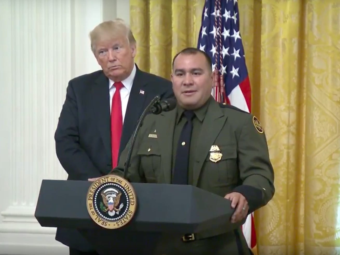 “Speaks perfect English”: Trump’s offensive praise of a Latino Border Patrol agent
