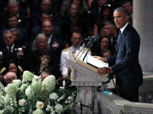 Read Barack Obama’s eulogy for Sen. John McCain