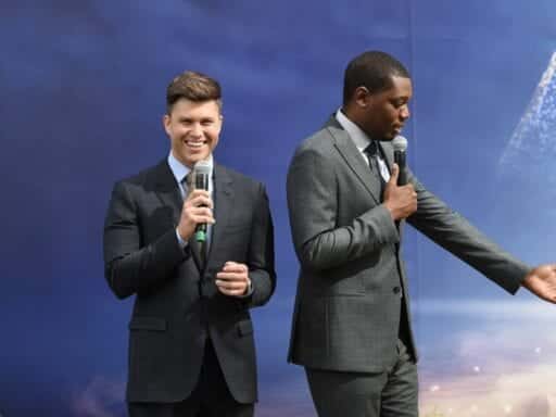 The backlash against Michael Che and Colin Jost as Emmy hosts, explained