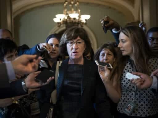 Susan Collins — a key Senate swing vote — is concerned about new Kavanaugh allegations