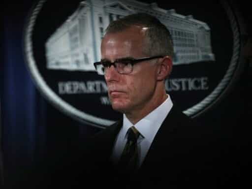Former FBI Deputy Director Andrew McCabe is at the center of a political firestorm again