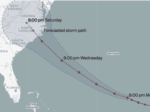 Hurricane Florence: where the storm is and where it’s heading