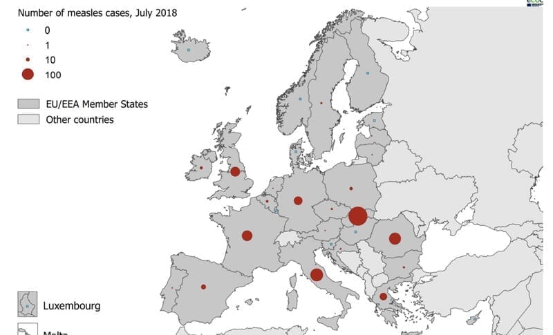 Measles cases have hit a record high in Europe. Blame austerity.
