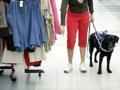 The apps that help blind people shop