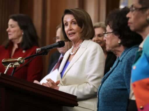 Nancy Pelosi just suggested she sees herself as a “transitional” House speaker