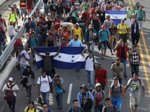Vox Sentences: The caravan reaches Mexico