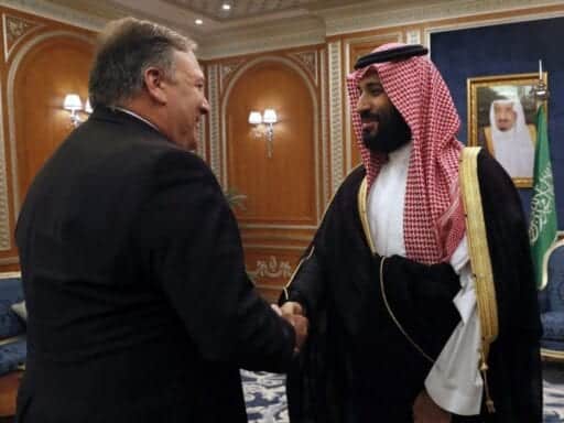 Pompeo just met with the Saudi royal who may be behind Jamal Khashoggi’s disappearance