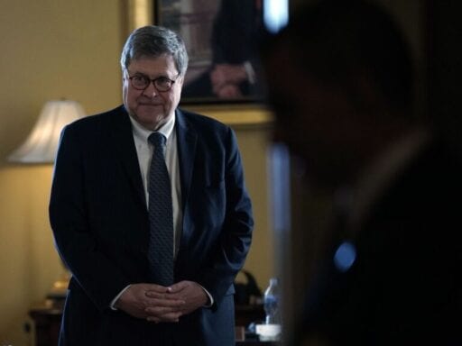 William Barr, Trump’s nominee for attorney general, heads to the Senate on Tuesday