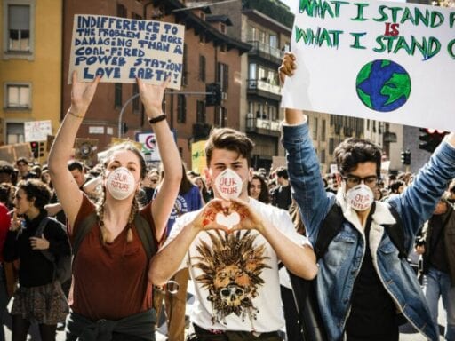 Photos: kids in 123 countries went on strike to protect the climate