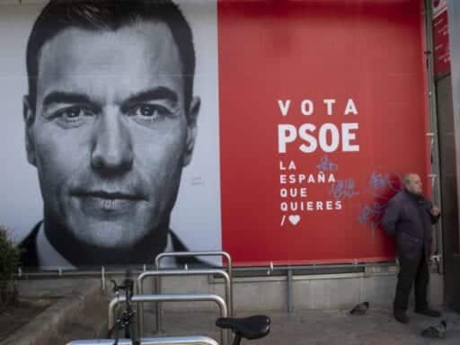 Spain’s socialist party wins election, but it will need help to form a government