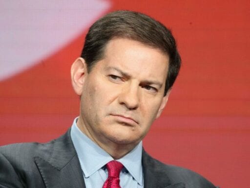 Mark Halperin says his conduct has changed. His commentary is the same.