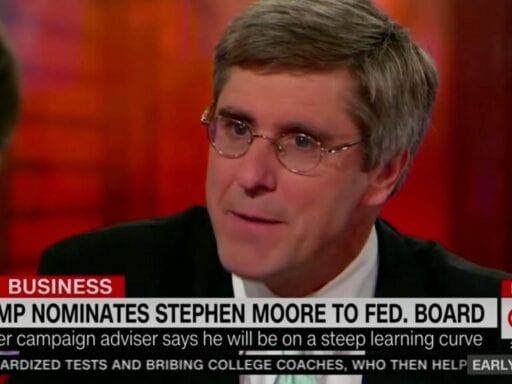 Trump’s Fed pick, Stephen Moore, was held in contempt of court for failing to pay ex-wife more than $300,000