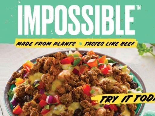 Qdoba’s Impossible Meat tacos and bowls are 100% meatless