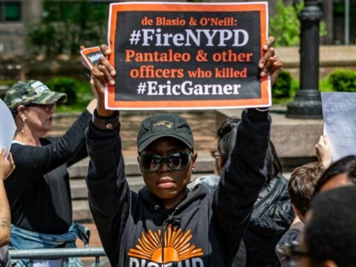 Eric Garner died during a 2014 police encounter. An officer involved might lose his job.