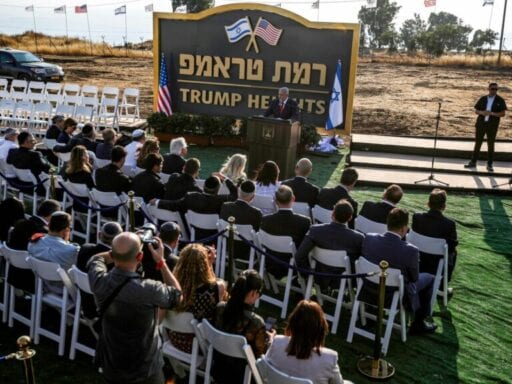 Benjamin Netanyahu just unveiled Israel’s newest town: “Trump Heights”