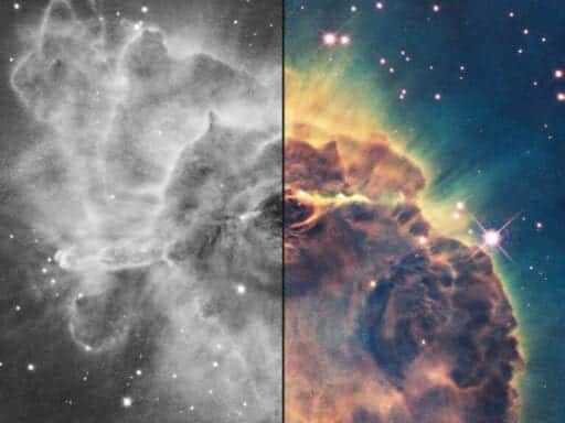 How scientists colorize photos of space