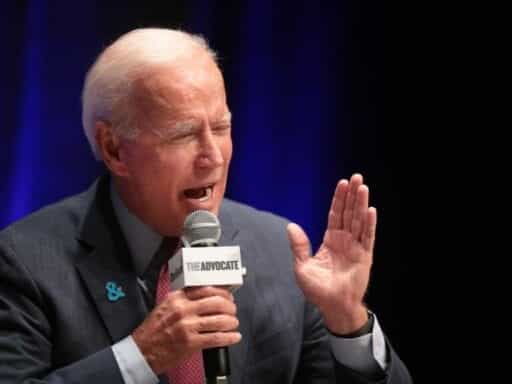 An exchange at an LGBTQ forum reopens questions about Joe Biden’s treatment of women
