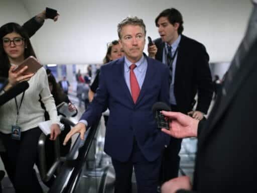 Rand Paul just blocked a vote to condemn President Donald Trump’s withdrawal of troops in Syria