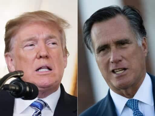 Romney slammed Trump on Ukraine and China. Now Trump wants Romney impeached.