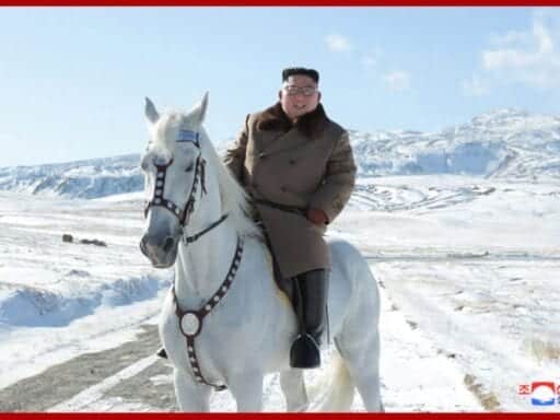 The serious message behind Kim Jong Un’s silly horse photos