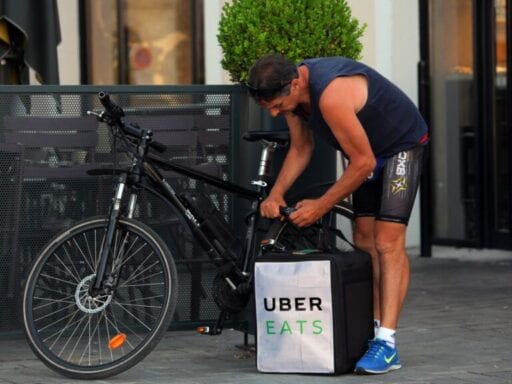 DoorDash and Uber Eats aren’t collecting sales tax on delivery fees in some states. That could be a problem.
