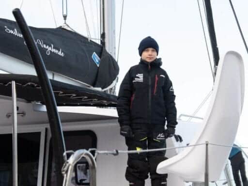 Greta Thunberg is sailing to the next big climate event in Spain