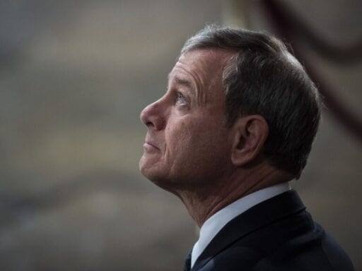 Chief Justice Roberts warns we’re taking “democracy for granted.” His rulings haven’t helped.