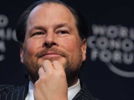 Marc Benioff picks a new fight with Silicon Valley — over trees
