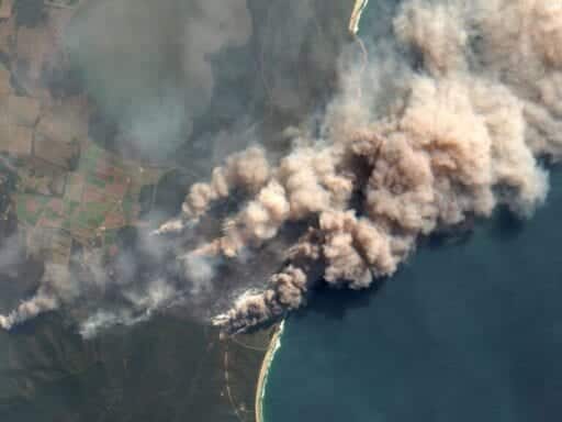 Australia’s massive fires, as seen from space