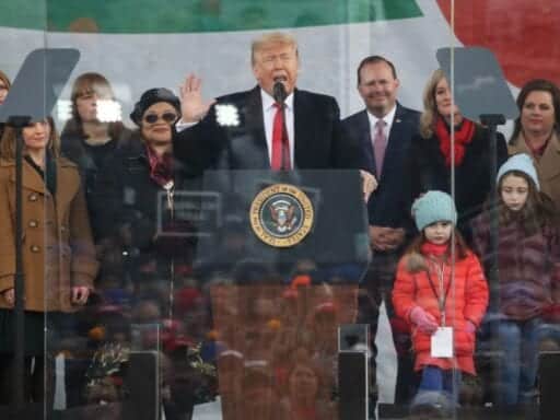 “They are coming after me because I am fighting for you”: Trump at March for Life