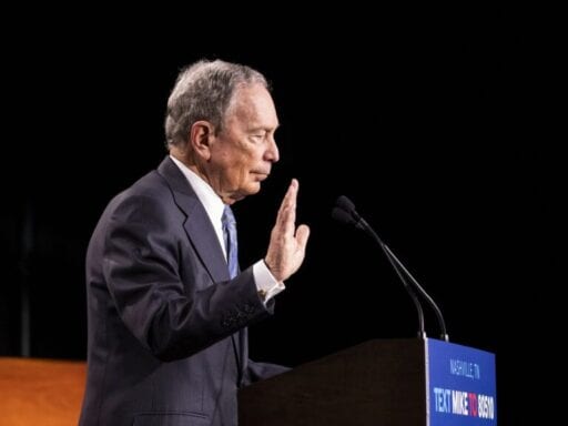 Mike Bloomberg is trying to remind voters that Trump inherited his money