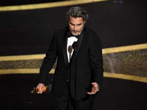 We don’t talk enough about animal suffering. That’s why Joaquin Phoenix’s Oscars speech matters.