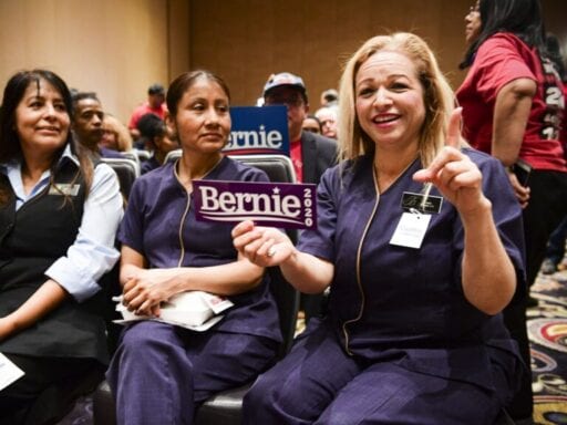 Culinary Union members seem to have broken from their leaders to back Sanders