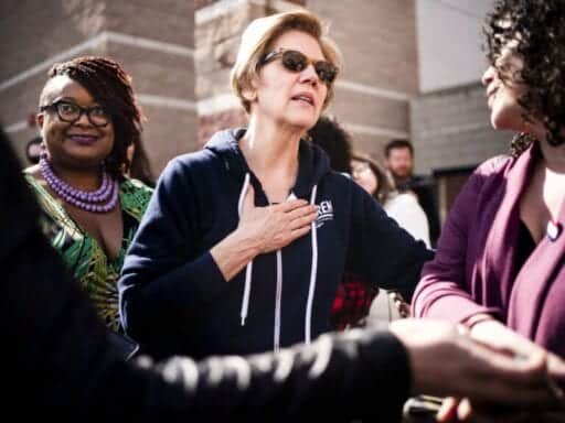 It looks like the debate may have given Elizabeth Warren a slight boost in Nevada