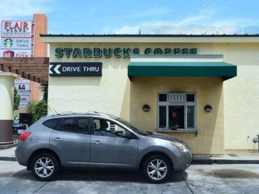 Starbucks goes drive-thru only in response to coronavirus pandemic