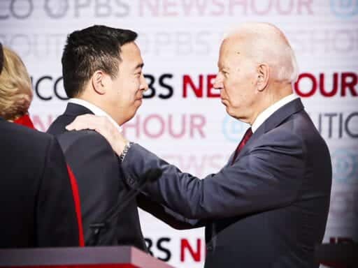 Andrew Yang endorses Joe Biden: “The math says Joe is our prohibitive nominee”