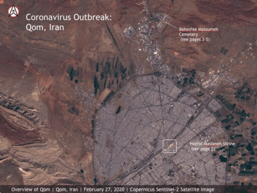 Iran’s growing coronavirus crisis, in 3 stunning photos