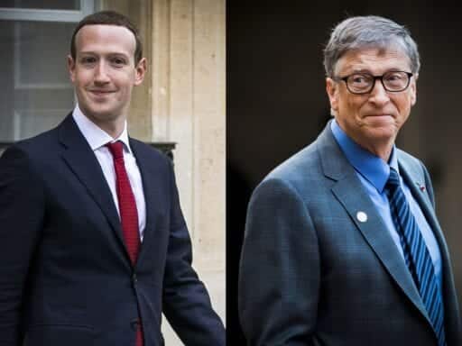 Mark Zuckerberg and Bill Gates are stepping in on the coronavirus where the government has failed