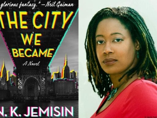 N.K. Jemisin’s new book begins with a virus in New York. Somehow, it’s a joyous read.