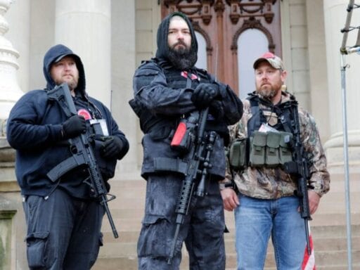 Armed protesters entered Michigan’s state capitol during rally against stay-at-home order