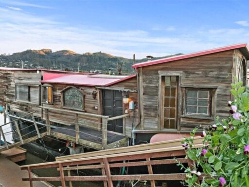 Shel Silverstein’s extremely cozy houseboat is for sale
