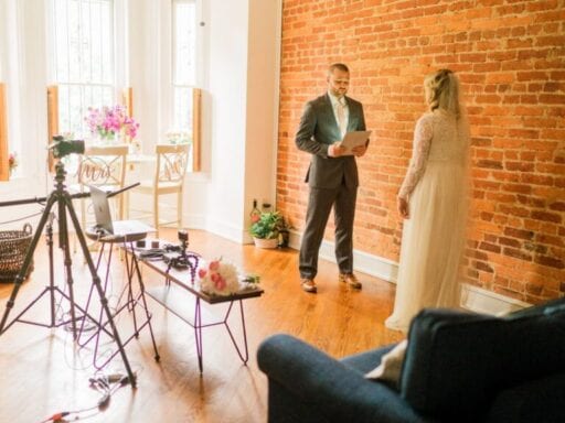 “You think about what marriage has become”: 4 couples on having virtual weddings