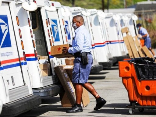 Democrats’ infrastructure bill has a special delivery: Electric mail trucks