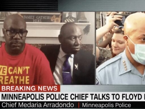 The Floyd family confronted the Minneapolis police chief on air 