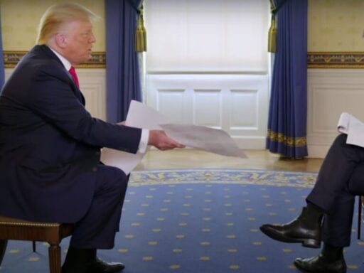 “They are dying. That’s true. It is what it is.” Trump’s Axios interview was a disaster.
